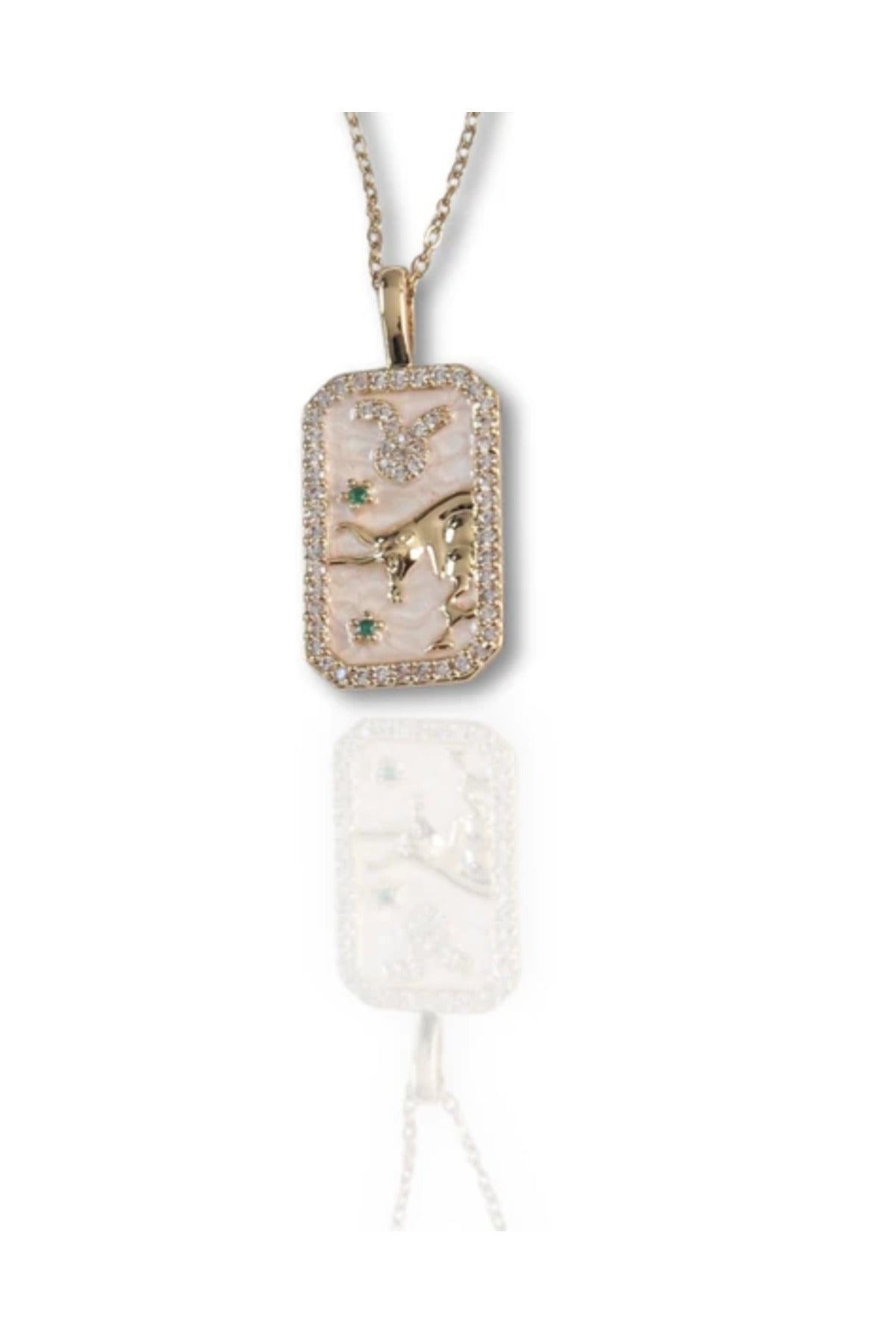 Tarot Kart Mini Seri Dörtlü Set Çelik Zincir Kolye